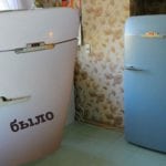 Maľujeme starú chladničku Sovdepovsky