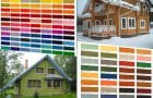 Velg nyanser og farger på maling til fasaden på huset