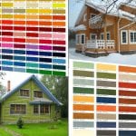 Vyberte si odtieň a farbu farby pre fasádu domu