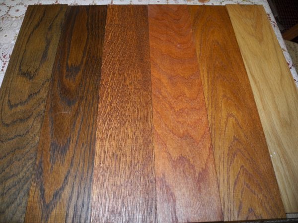Impregnace na dřevo v různých odstínech