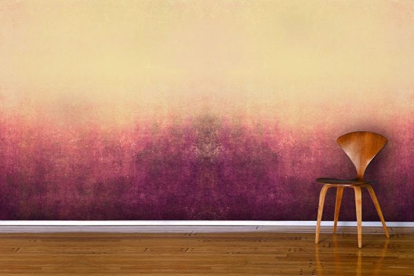 Дизайнерска боя за стена с преход