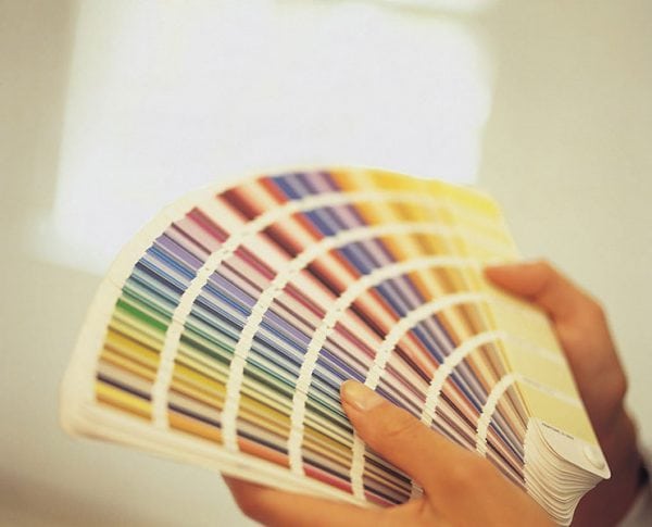 Изборът на цветове за оцветяване