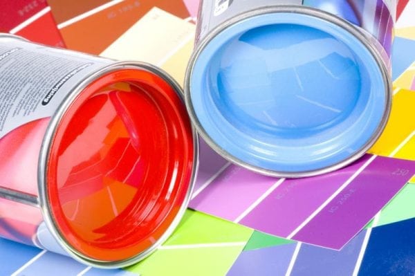 Farger på fargestoffer for maling
