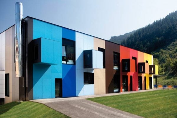 Palette de couleurs pour les façades