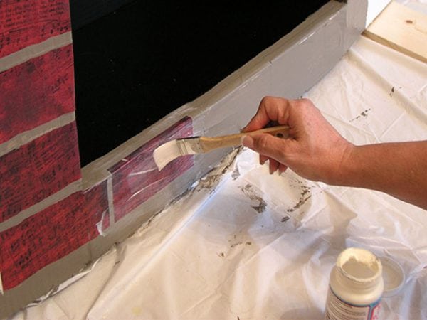 Peindre une cheminée avec de la peinture résistante à la chaleur