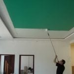 Боядисайте тавана за опъване