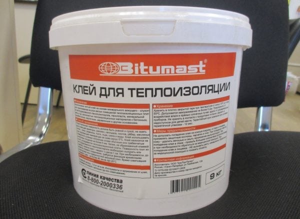 Lim for termisk isolasjon Bitumast