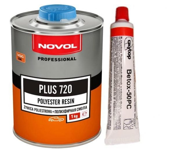 Novol Plus 720 полиестерна смола с Butanox
