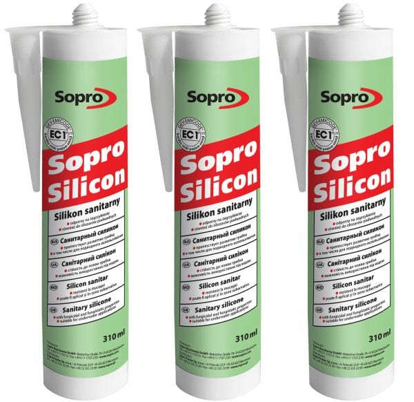 Sanitární silikonové lepidlo s antiseptickým účinkem