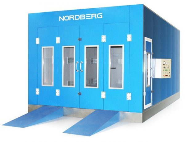 Postřikovací kabina Nordberg