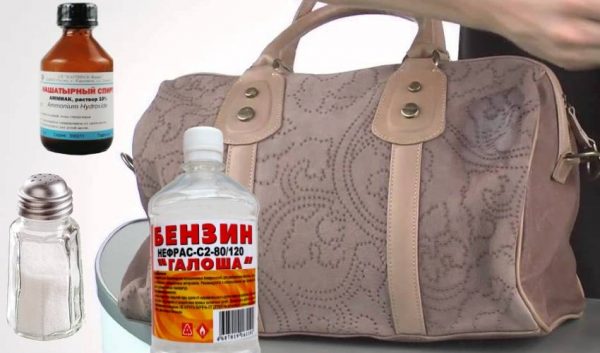 Течен амоняк и бензин се използват за пречистване на казеинови състави.