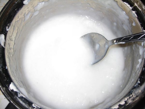 Приготвяне на състав на базата на брашно