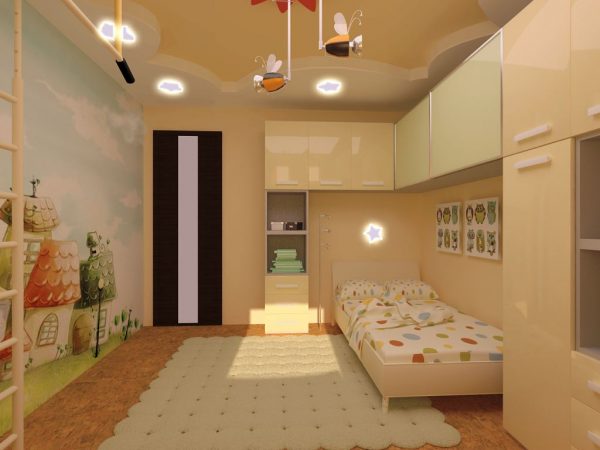 Use no design de um quarto de criança