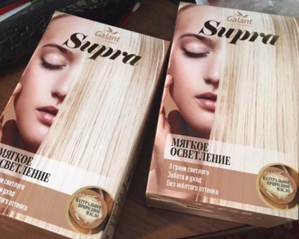 Làm sạch cho tóc Supra