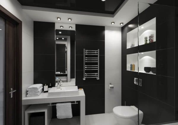 Šiuolaikinis vonios kambario stilius