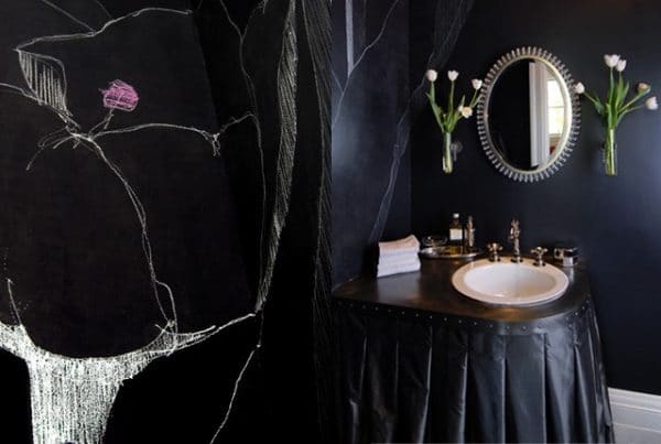 Kúpeľňa v gotickom štýle