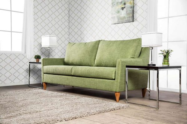 Grønn sofa
