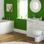 Zielona łazienka