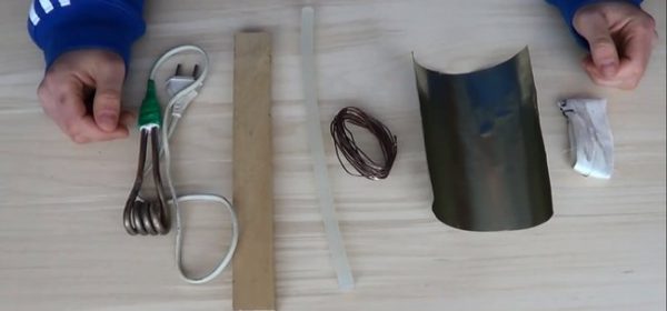 Materialer for fremstilling av limpistol