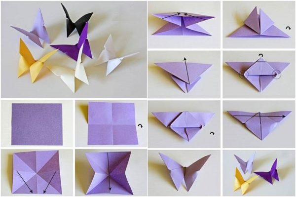 Оригами пеперуда