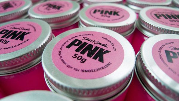 Pinkest Pink Powder Jar