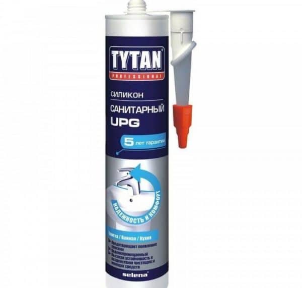 Sanitário de silicone TYTAN Professional UPG