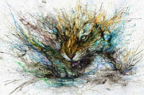 Desenho de leão