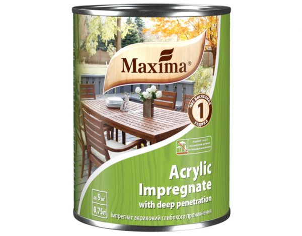 Akrylimpregnering for Maxima tre