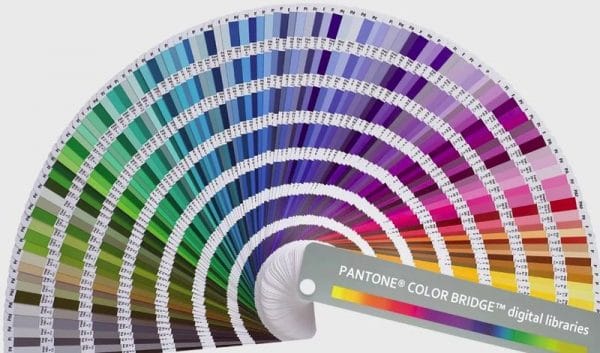 Palette de couleurs Pantone