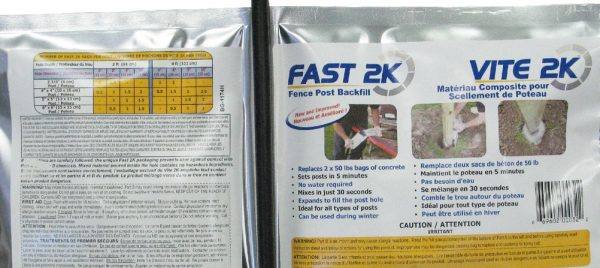 Mix pre inštaláciu stĺpikov Fast2K