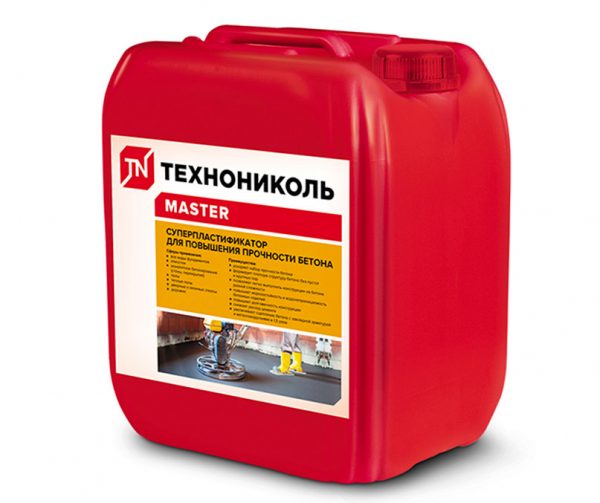 Superplastifiant Technonikol pour les mélanges de béton