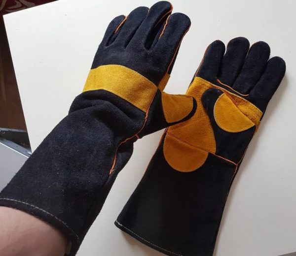 Ochranné kožené rukavice pre zváračov DEKO