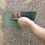 La technologie d'application du plâtre de marbre - méthode manuelle