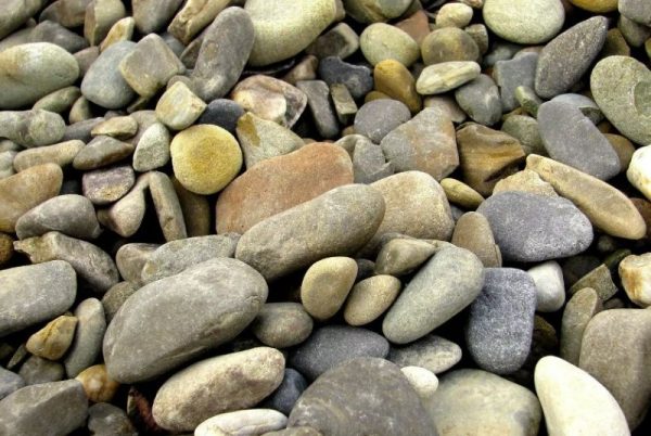 Quarry pebbles