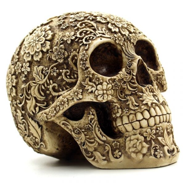Piękna czaszka na Halloween