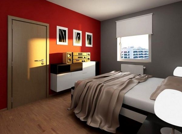 Цветова схема за малка спалня