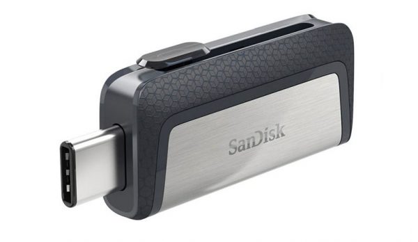 USB 3.1 แฟลชไดรฟ์ SanDisk สำหรับช่องเสียบ Type-C