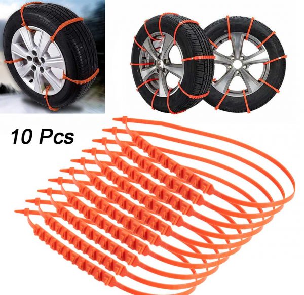 Пластмасови противоплъзгащи колани за колела