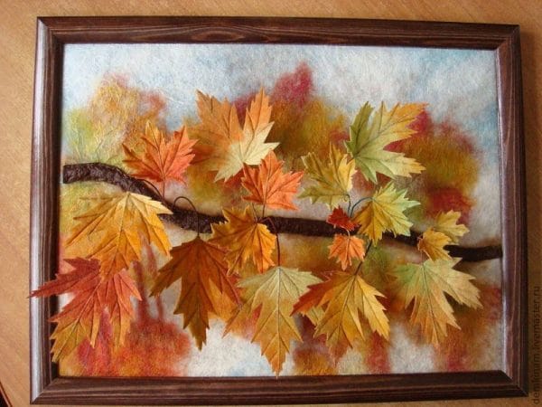 Maple leaf mønster