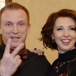 Viktor Rybin cu soția sa