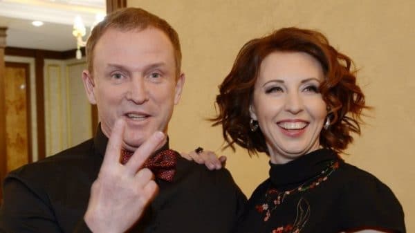 Viktor Rybin so svojou manželkou