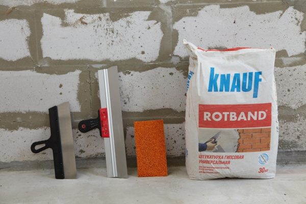 Универсална смес за мазилки Knauf Rotband