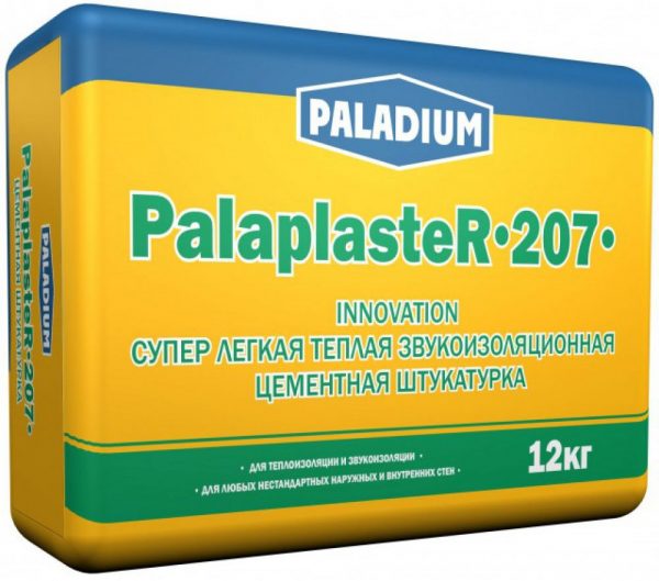 Superlett varm lydisolasjonsblanding PALADIUM PalaplasteR-207