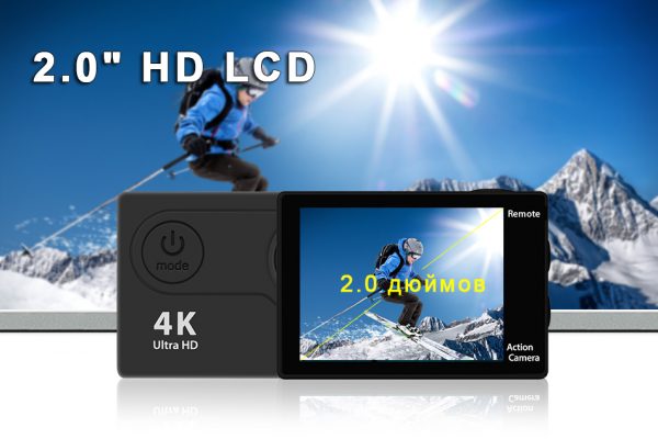 Eken H9R / H9 Ultra HD 4K / 30fps عمل الكاميرا